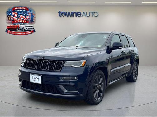 True Blue Pearlcoat 2018 Jeep Grand Cherokee High Altitude