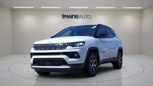 Bright White Clearcoat 2024 Jeep Compass Limited