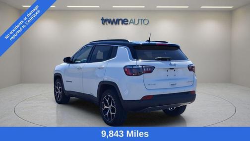 Bright White Clearcoat 2024 Jeep Compass Limited