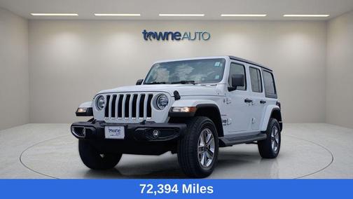 Bright White Clearcoat 2021 Jeep Wrangler Unlimited Sahara
