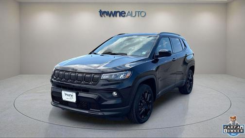 Diamond Black Crystal Pearlcoat 2022 Jeep Compass Latitude