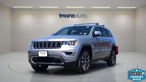 Billet Silver Metallic Clearcoat 2018 Jeep Grand Cherokee Limited