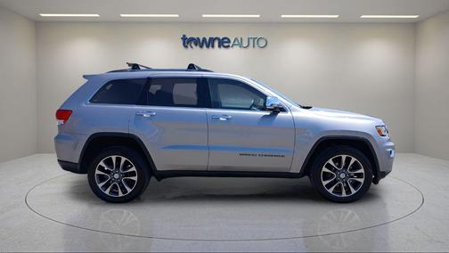 Billet Silver Metallic Clearcoat 2018 Jeep Grand Cherokee Limited