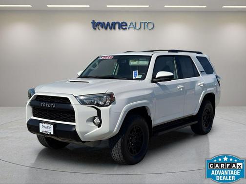 Super White 2016 Toyota 4Runner TRD Pro