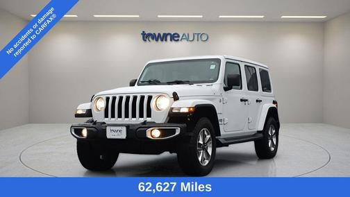 Bright White 2020 Jeep Wrangler Unlimited Sahara