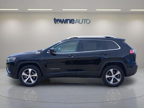 Diamond Black Crystal Pearlcoat 2019 Jeep Cherokee Limited