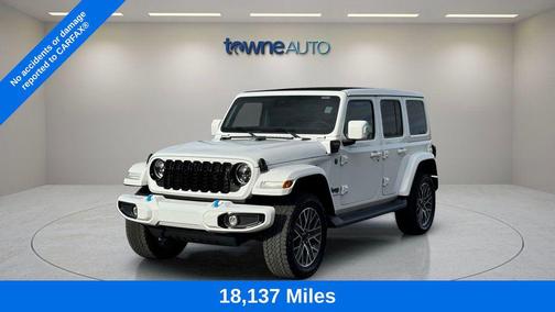 Bright White Clearcoat 2024 Jeep Wrangler 4xe High Altitude