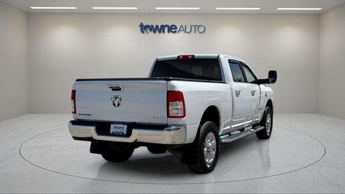 Bright White Clearcoat 2019 RAM 3500 Big Horn Crew Cab 4x4 6'4' Box