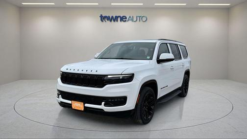 Bright White Clearcoat 2022 Jeep Wagoneer Series I Obsidian 4x4