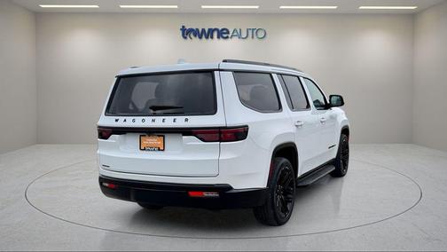 Bright White Clearcoat 2022 Jeep Wagoneer Series I Obsidian 4x4
