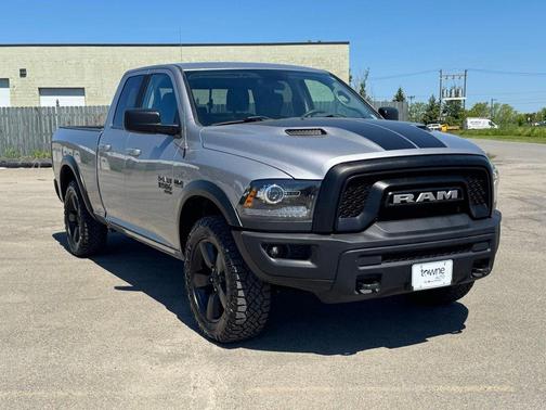 Billet Silver Metallic Clearcoat 2019 RAM 1500 Classic Warlock Quad Cab 4x4 6'4' Box