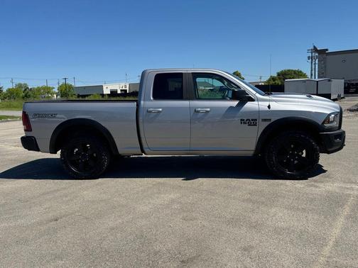 Billet Silver Metallic Clearcoat 2019 RAM 1500 Classic Warlock Quad Cab 4x4 6'4' Box