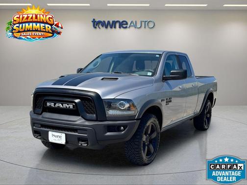 Billet Silver Metallic Clearcoat 2019 RAM 1500 Classic Warlock Quad Cab 4x4 6'4' Box