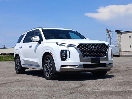 Hyper White 2022 Hyundai PALISADE Calligraphy