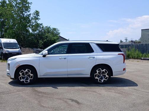 Hyper White 2022 Hyundai PALISADE Calligraphy