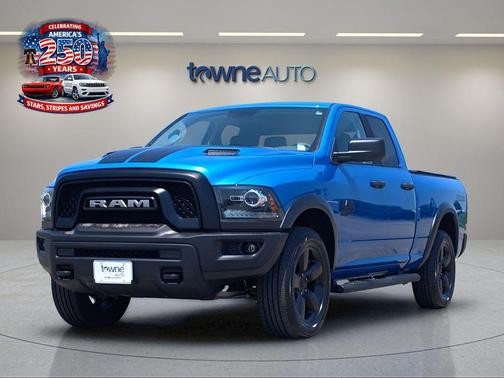 Hydro Blue Pearlcoat 2020 RAM 1500 Classic Warlock Quad Cab 4x4 6'4' Box