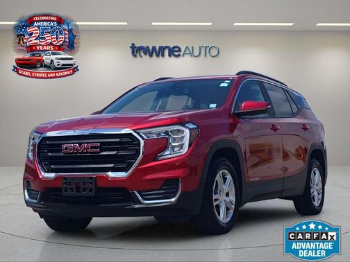 Cayenne Red Tintcoat 2022 GMC Terrain SLE