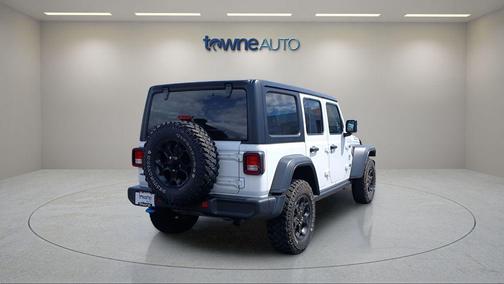 Bright White Clearcoat 2023 Jeep Wrangler 4xe Base