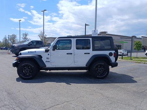 Bright White Clearcoat 2023 Jeep Wrangler 4xe Base