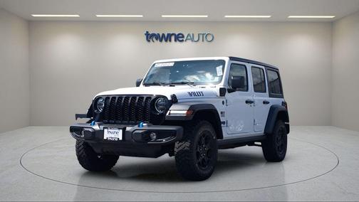 Bright White Clearcoat 2023 Jeep Wrangler 4xe Base