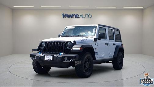 Bright White Clearcoat 2023 Jeep Wrangler 4xe Base