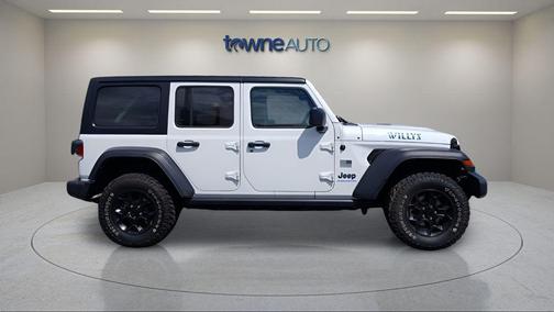 Bright White Clearcoat 2023 Jeep Wrangler 4xe Base