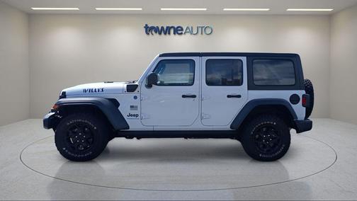 Bright White Clearcoat 2023 Jeep Wrangler 4xe Base