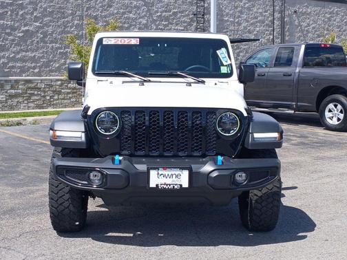 Bright White Clearcoat 2023 Jeep Wrangler 4xe Base