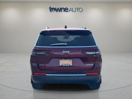 Velvet Red Pearlcoat 2025 Jeep Grand Cherokee L Limited