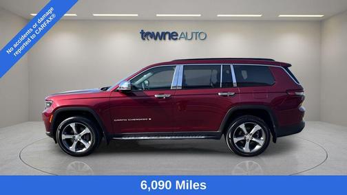 Velvet Red Pearlcoat 2025 Jeep Grand Cherokee L Limited