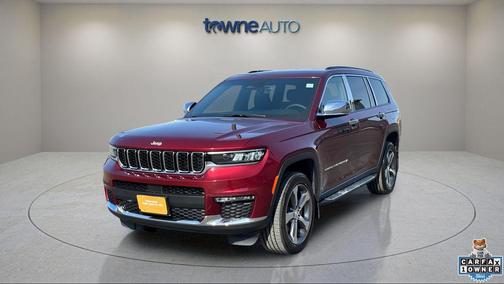 Velvet Red Pearlcoat 2025 Jeep Grand Cherokee L Limited