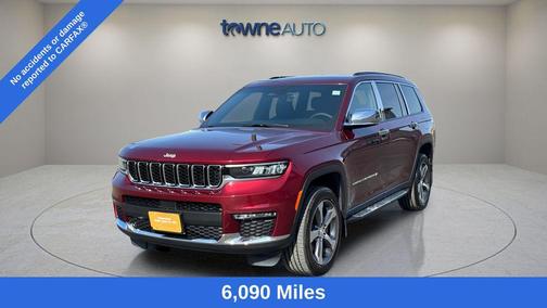 Velvet Red Pearlcoat 2025 Jeep Grand Cherokee L Limited