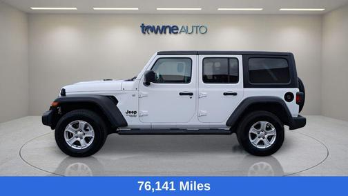 Bright White Clearcoat 2021 Jeep Wrangler Unlimited Sport