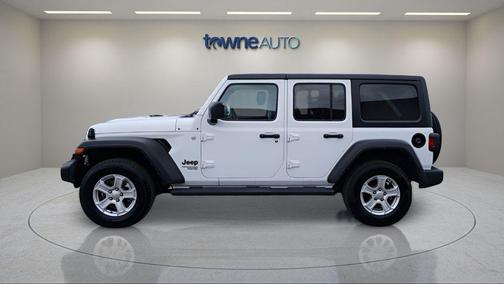 Bright White Clearcoat 2021 Jeep Wrangler Unlimited Sport