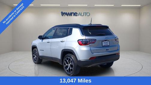 Silver Zynith Metallic Clearcoat 2024 Jeep Compass Limited