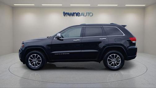 Brilliant Black Crystal Pearlcoat 2015 Jeep Grand Cherokee Limited