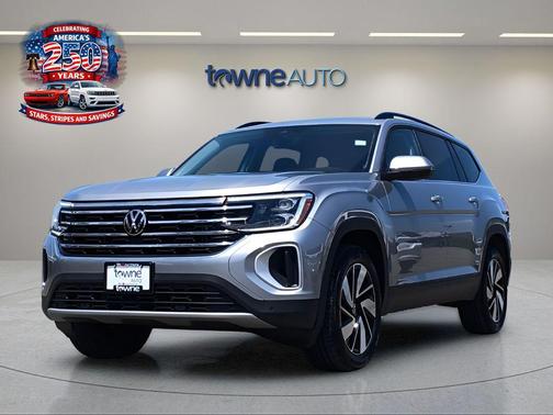 Pure Gray 2026 Volkswagen Atlas 2.0T SE w/Technology 4MOTION