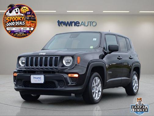 Black Clearcoat 2023 Jeep Renegade Latitude