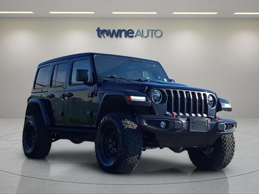 Black Clearcoat 2022 Jeep Wrangler Unlimited Rubicon