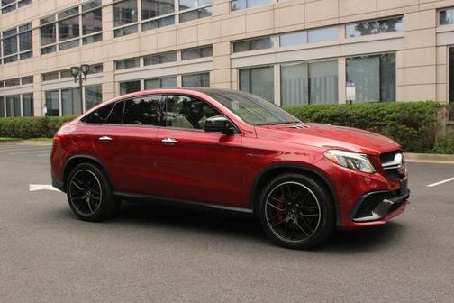 Red 2017 Mercedes-Benz AMG GLE 63 S Coupe 4MATIC
