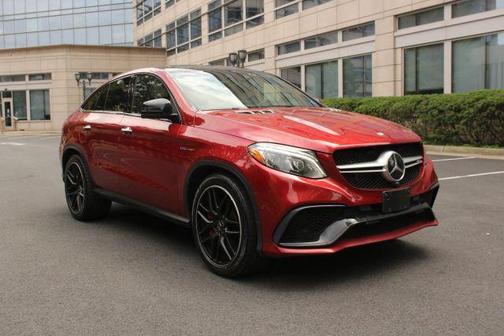 Red 2017 Mercedes-Benz AMG GLE 63 S Coupe 4MATIC