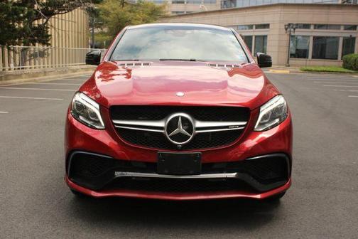 Red 2017 Mercedes-Benz AMG GLE 63 S Coupe 4MATIC
