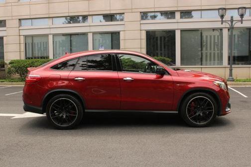 Red 2017 Mercedes-Benz AMG GLE 63 S Coupe 4MATIC