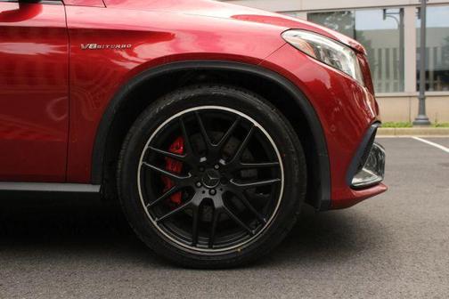 Red 2017 Mercedes-Benz AMG GLE 63 S Coupe 4MATIC