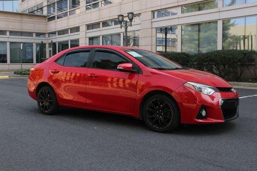 Red 2016 Toyota Corolla S