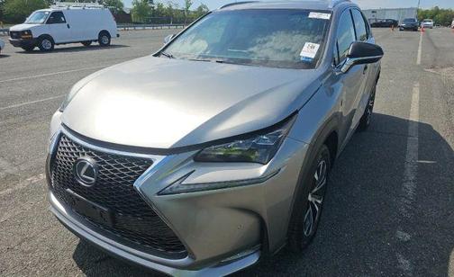 Silver 2015 Lexus NX 200t F Sport