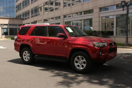 Red 2015 Toyota 4Runner SR5 Premium