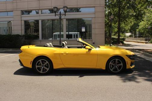 Yellow 2024 Ford Mustang EcoBoost Premium