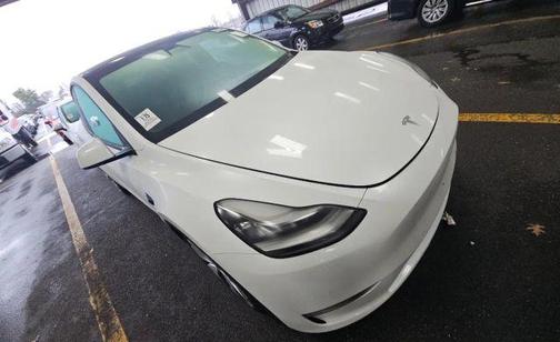 White 2020 Tesla Model Y Long Range