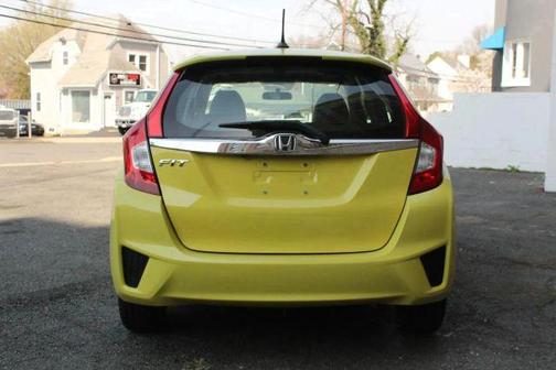Yellow 2016 Honda Fit EX-L